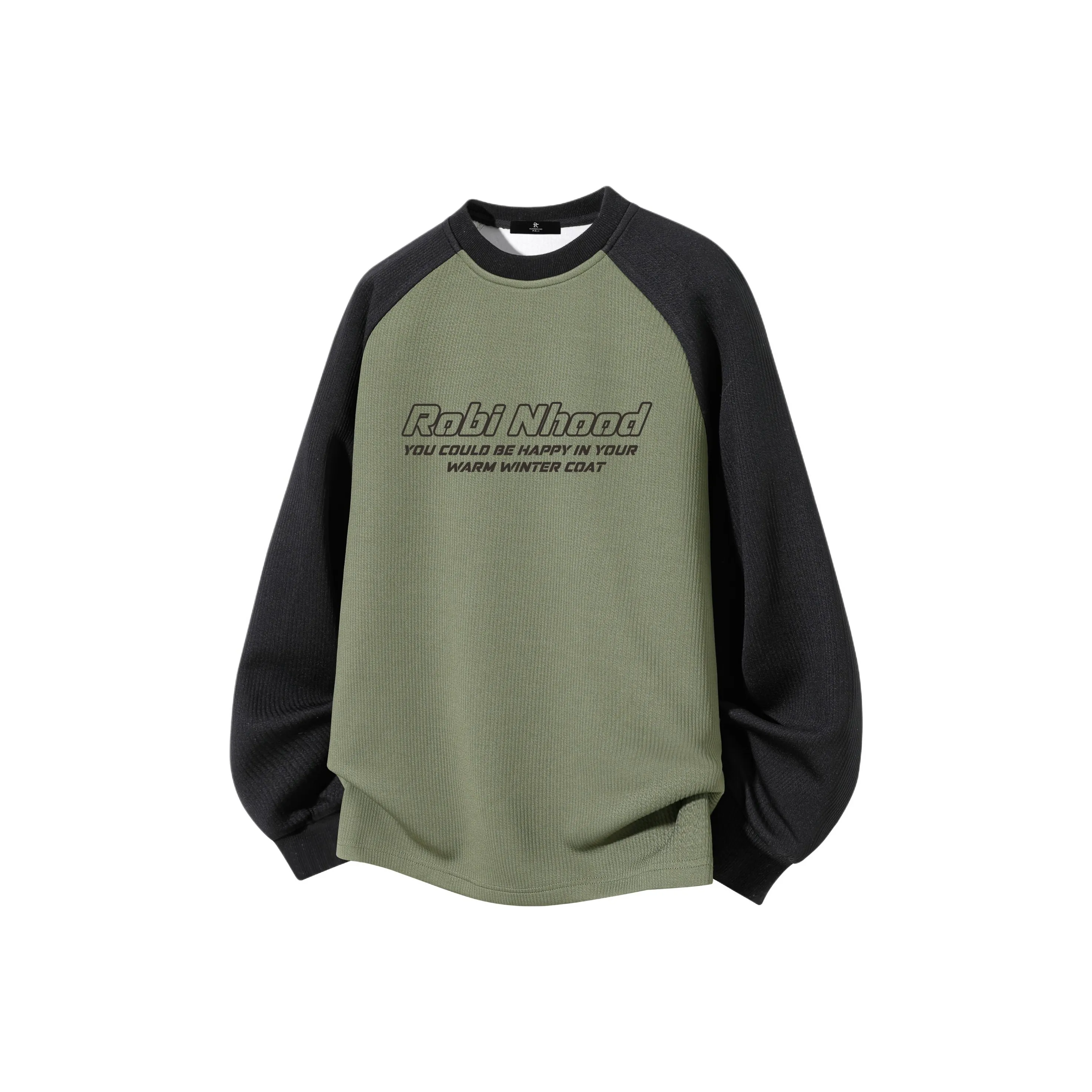ROBINHOOD Реглан с длинным рукавом футболка унисекс