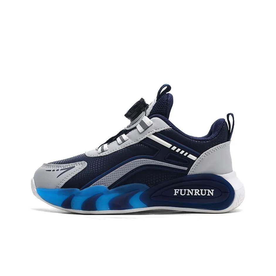 Kung Fu Partners Противоскользящие Анти-KICK Низкий Топ Детские Беговые Кроссовки