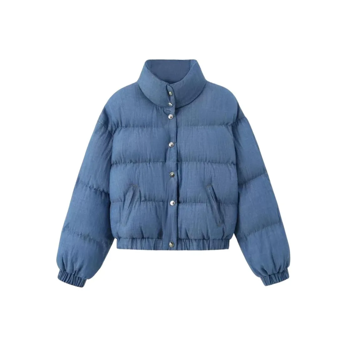 YINLEI Джинсовый синий Женские пуховики