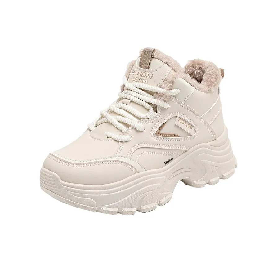 Bake Толстая подошва Высокие кеды Женские