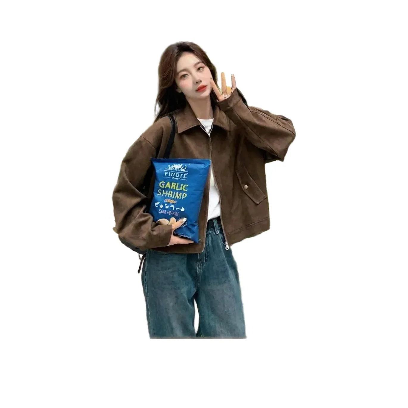 BELOVED STARRY Коричневый Женский Куртка