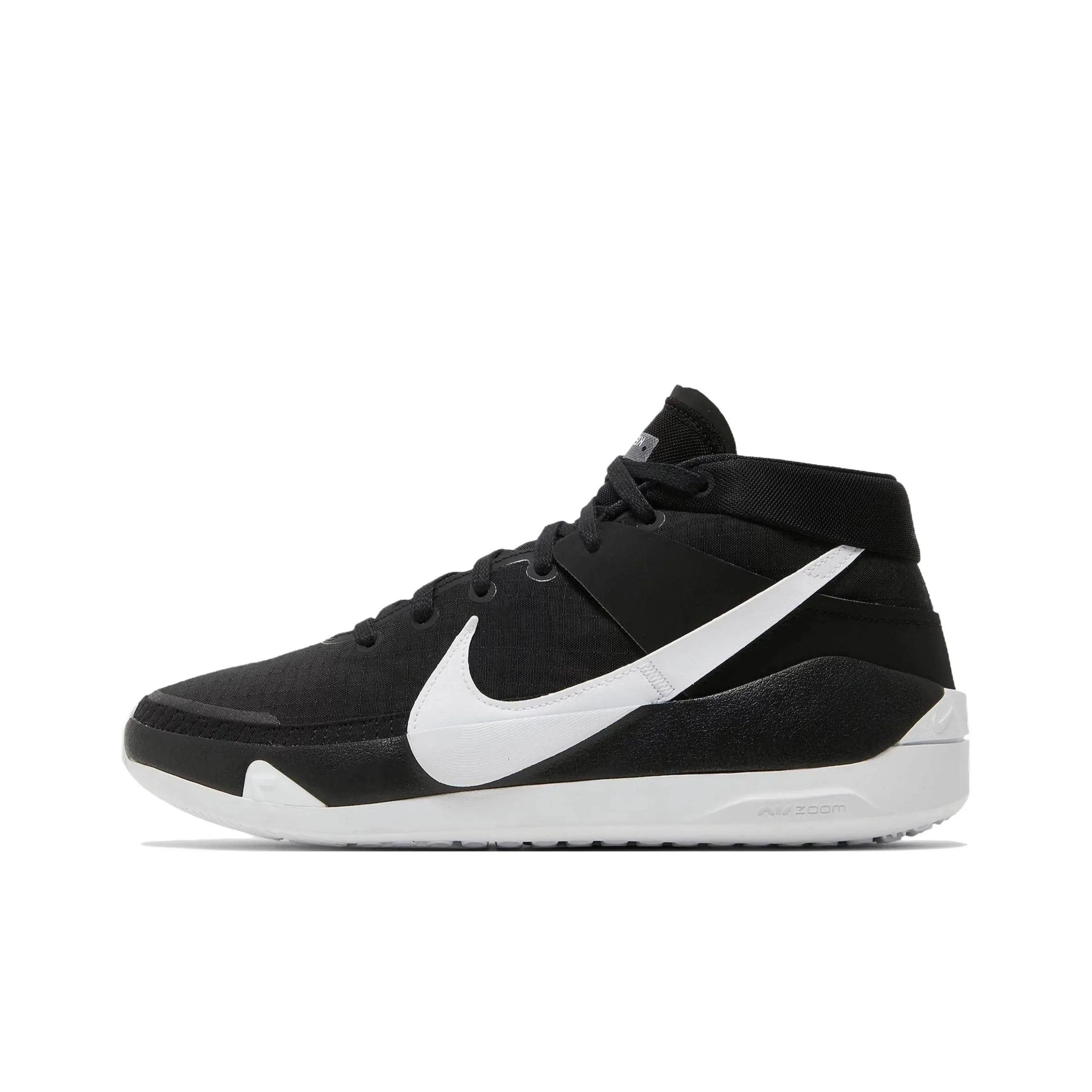 Nike KD 13 KD 13 TB Promo Shock Absorbers Slip Resistant Abrasion Resistant MID Топ Баскетбольные кроссовки Мужской Черный белый