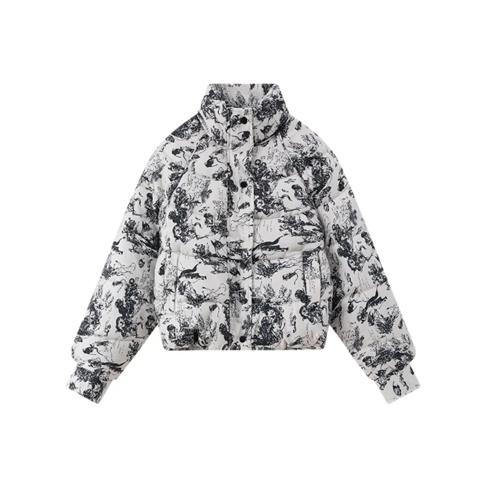 AFGGD Серебряный Женские пуховики