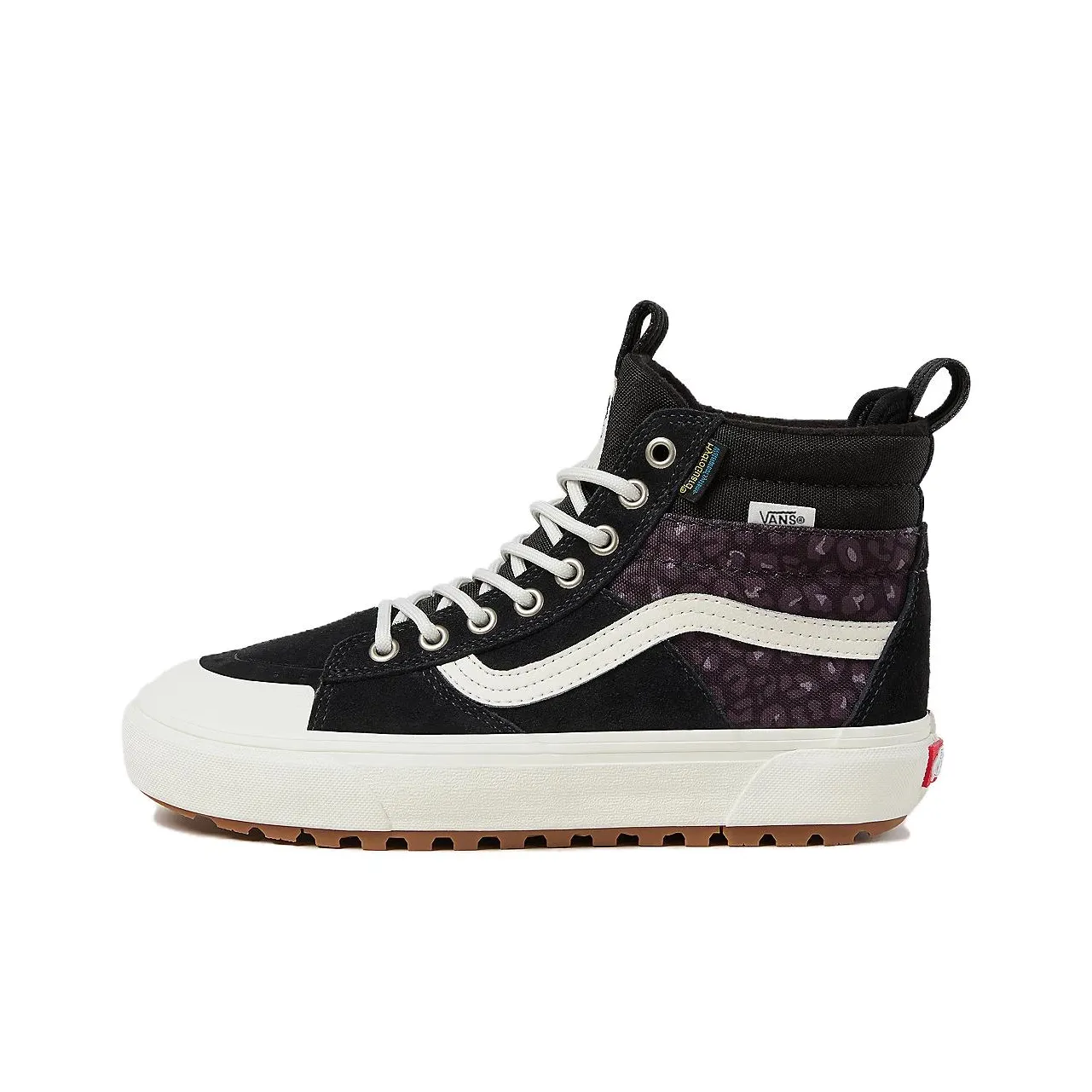 Vans SK8 HI Термические Водонепроницаемые Высокие Кроссовки для Скейтбординга Мужские Черные