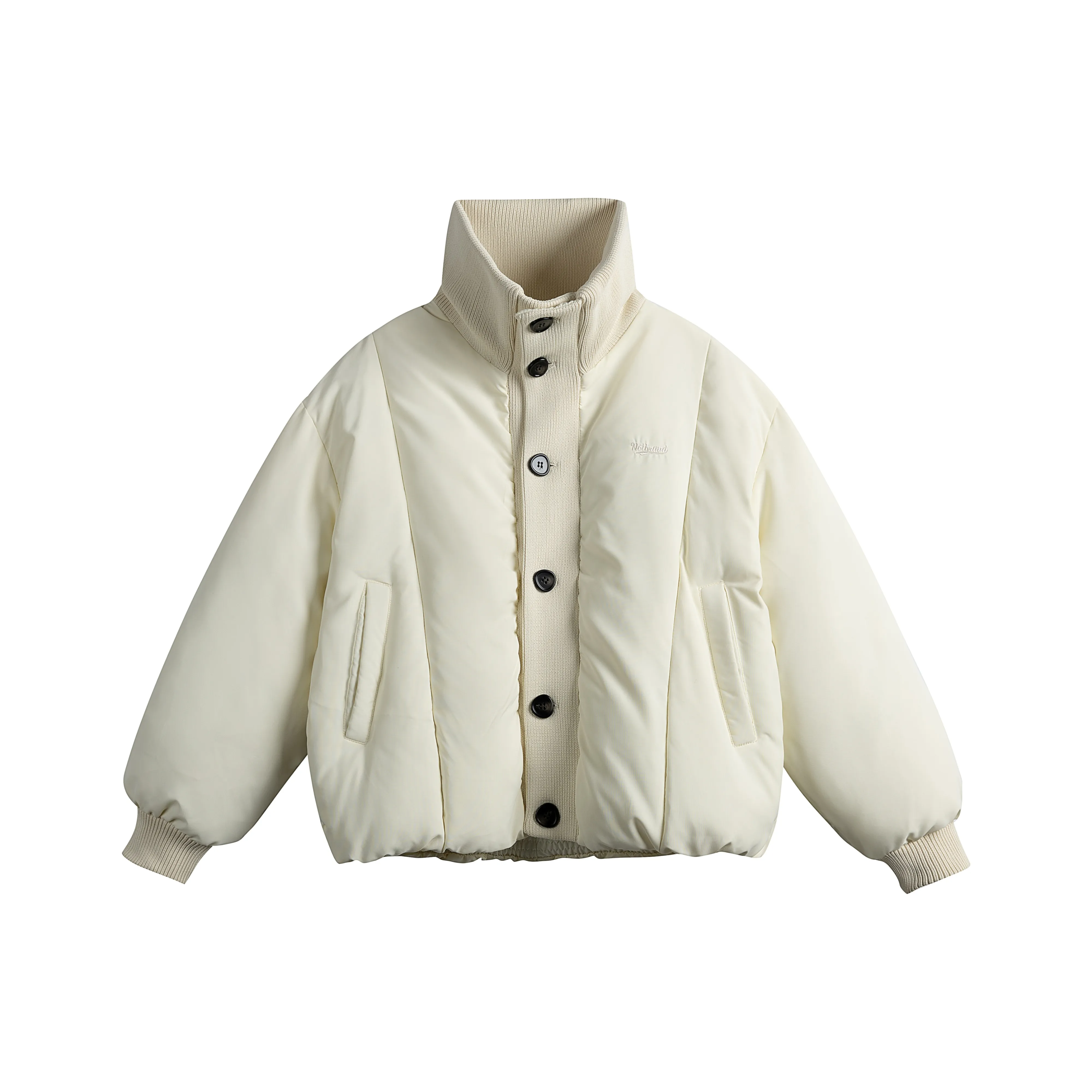 NOT BRAND ATTITUDE Укороченный хлопковый пуховик унисекс