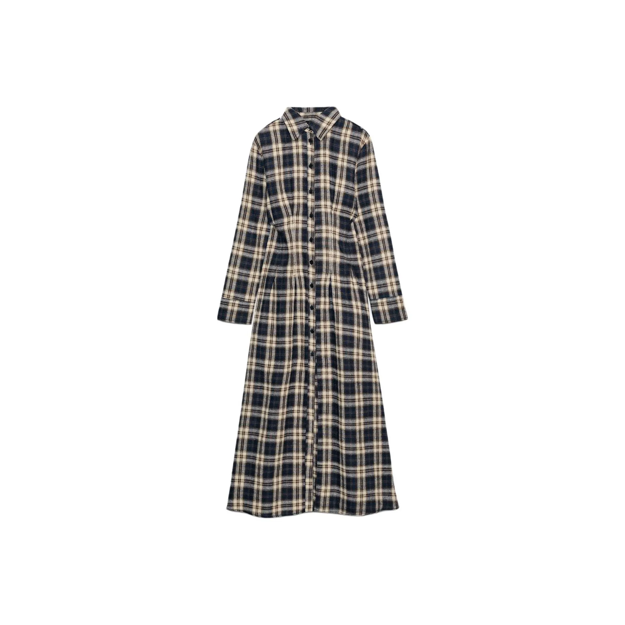 ZARA Collaboration Длинное платье с длинными рукавами женское