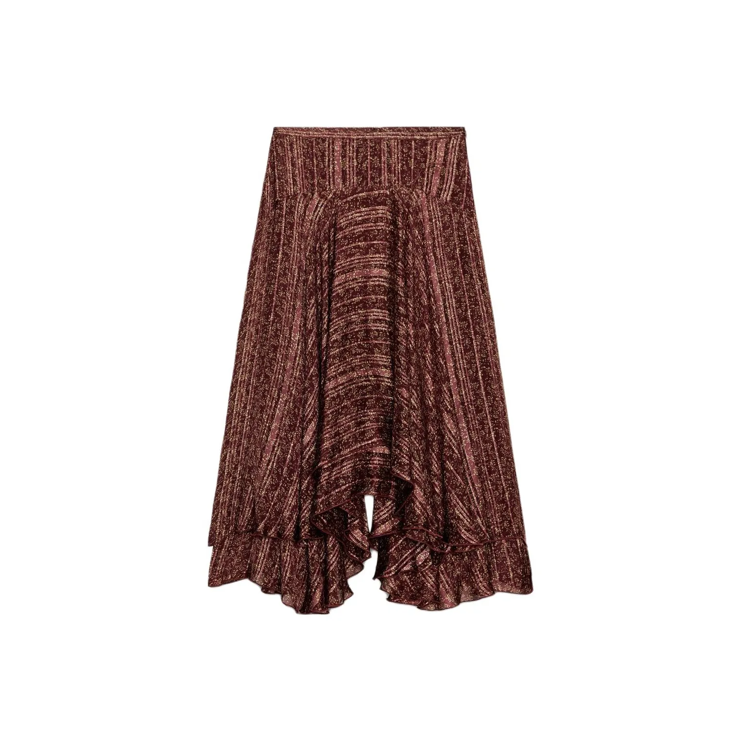 ZARA Collaboration ZW Series Повседневная Длинная Юбка Женская