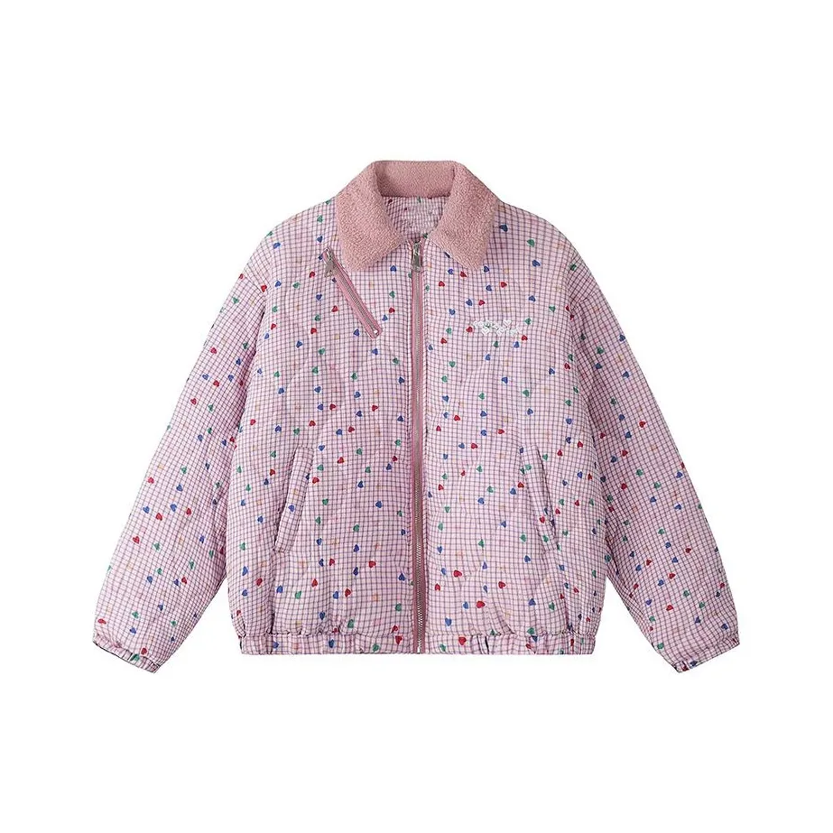 MDEHT Розовый Женский пуховик