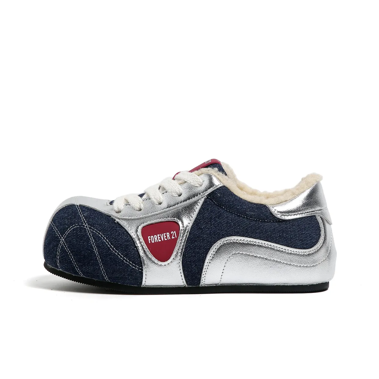FOREVER 21 Низкие кроссовки для скейтбординга женские синие