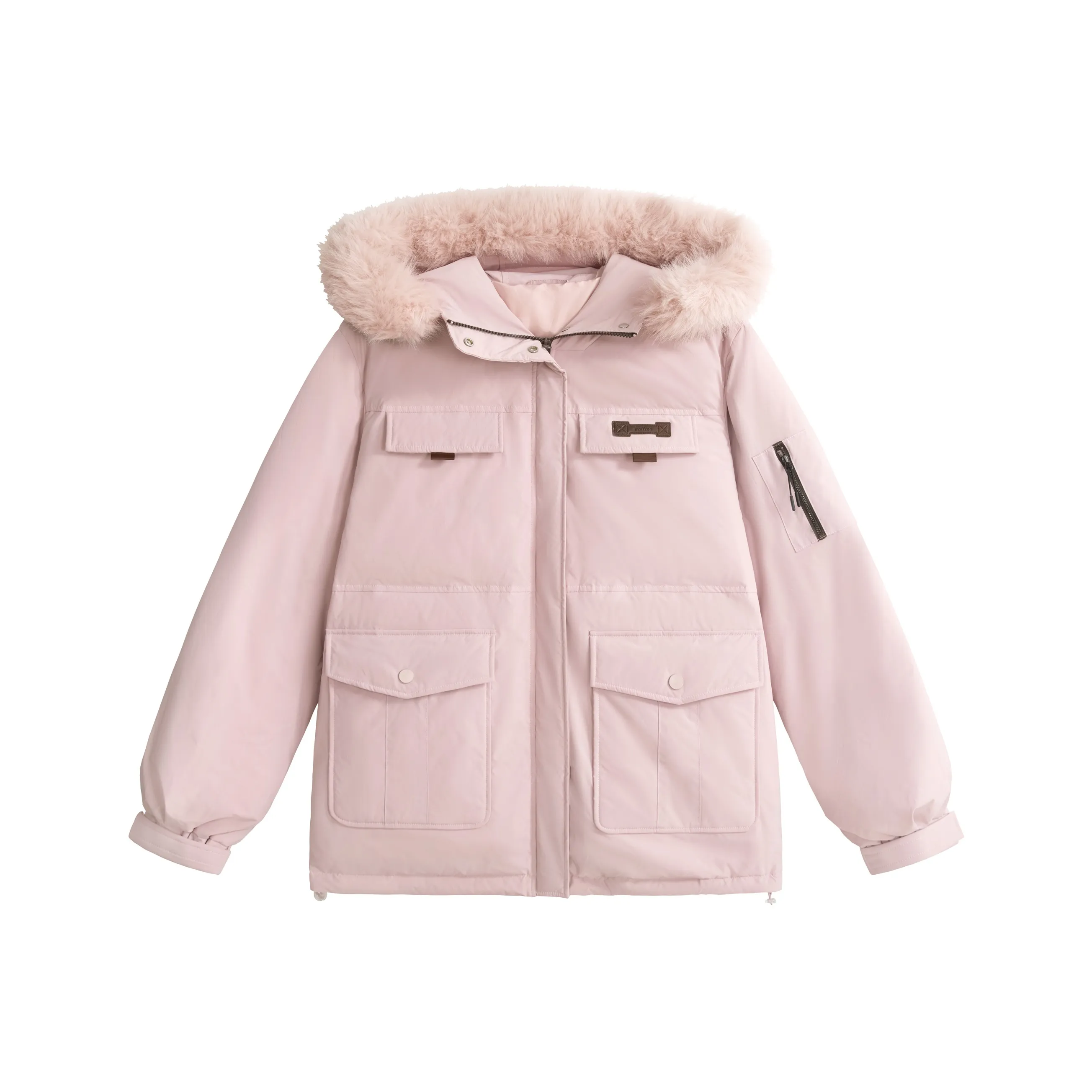 UNIFREE Розовый Женский Пуховик