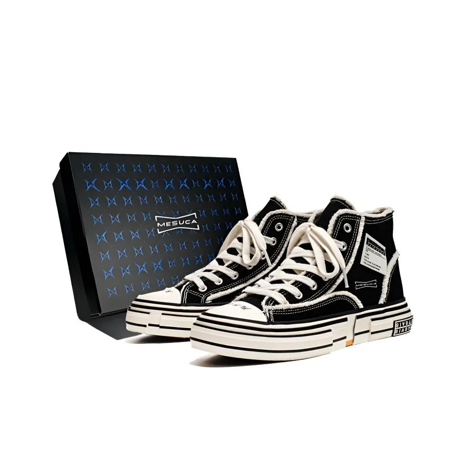 MESUCA High-Top Canvas Shoes Men's