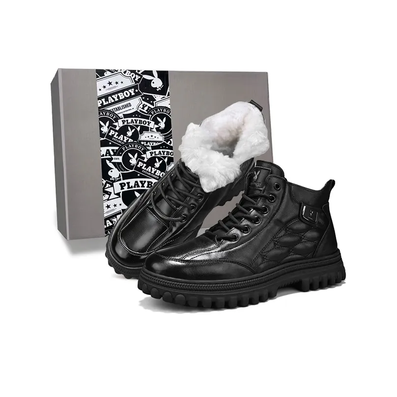 PLAYBOY Collaboration Martin Boots Черные Мужские