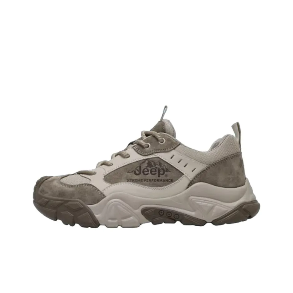 Jeep Альпинистские и туристические ботинки Низкий верх Песочный Мужской