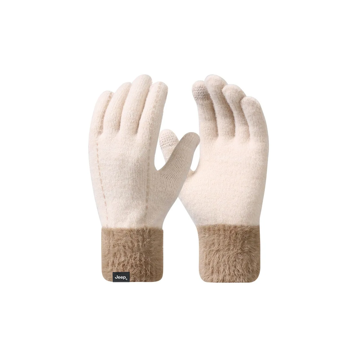 Jeep Полиамид Вязаные Перчатки Женские