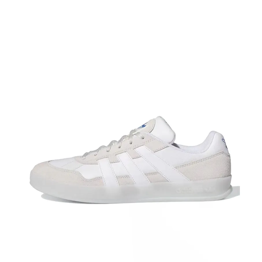 Adidas Originals Aloha Super Slip-Resistant Low Top Скейтборд Кроссовки Унисекс Белый Серый
