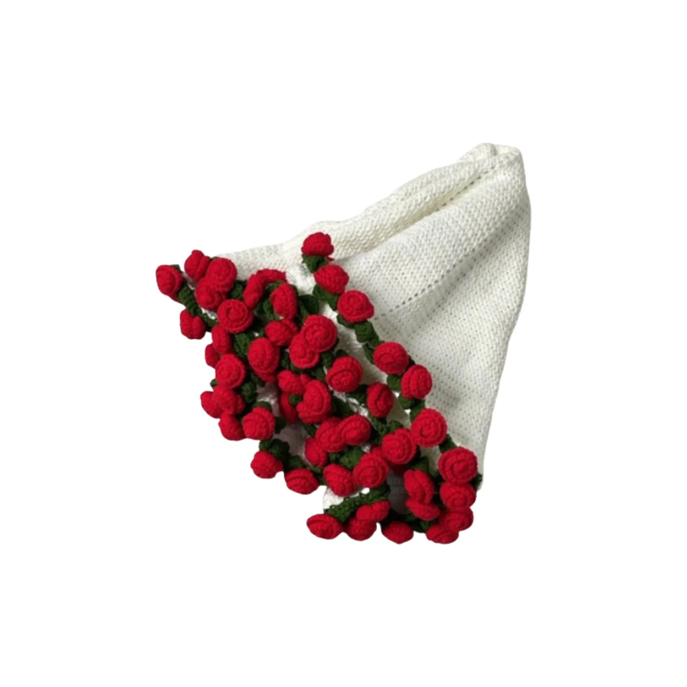 YUOU DIY Розовый Букет Одеяло Экстра-большой Трикотажная ткань Романтический Материал Kit Исцеление Heartwarming Ткани вязаные DIY Игрушки