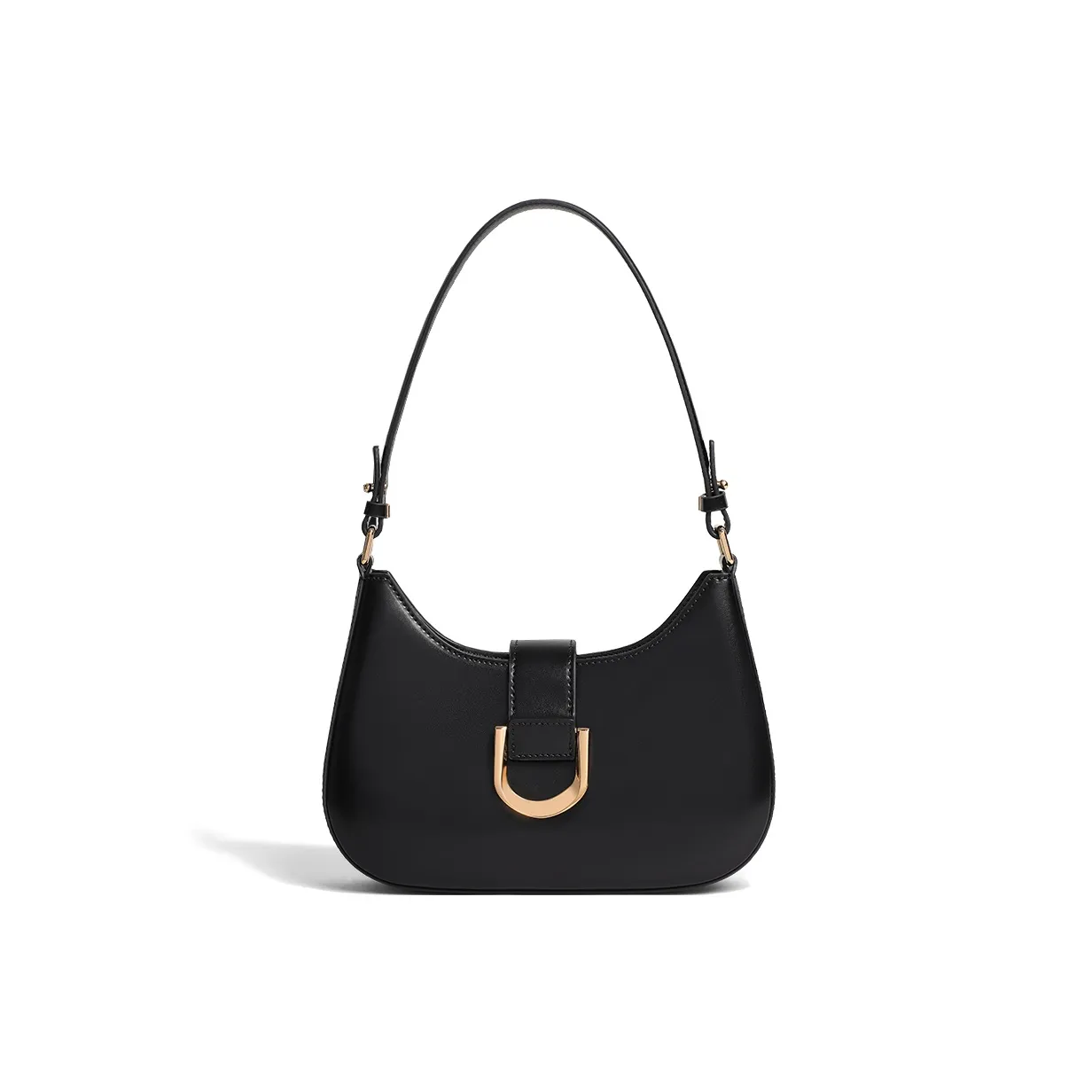 C°BANNER Коровья кожа Сумка через плечо Стандартная Женская Черная Белая