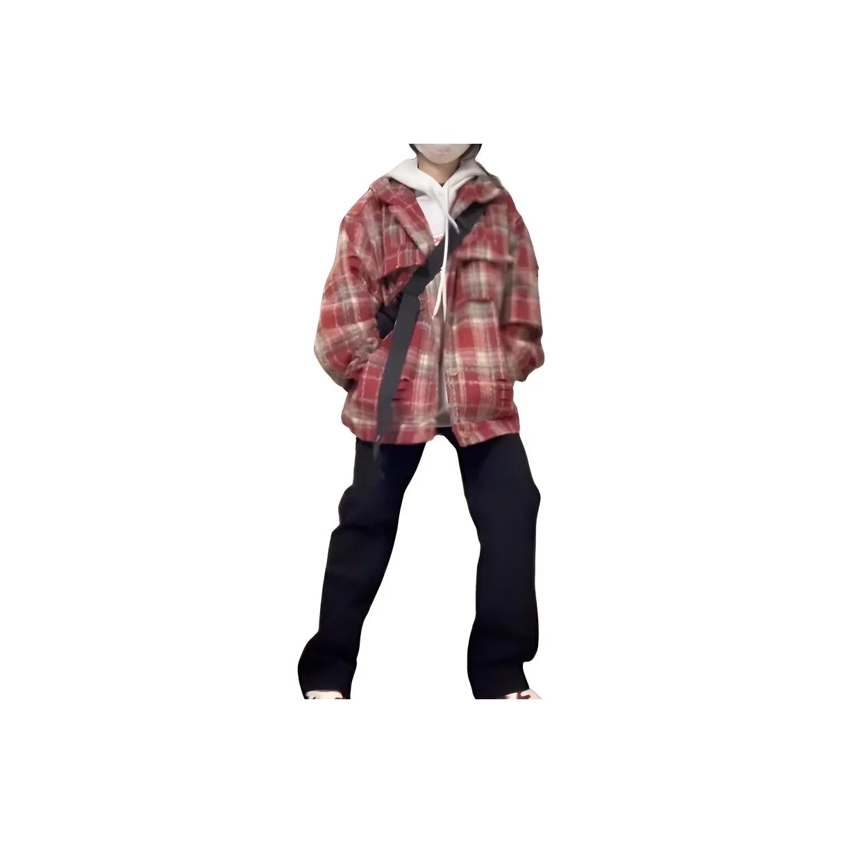 STYUW Красная клетка Женские куртки