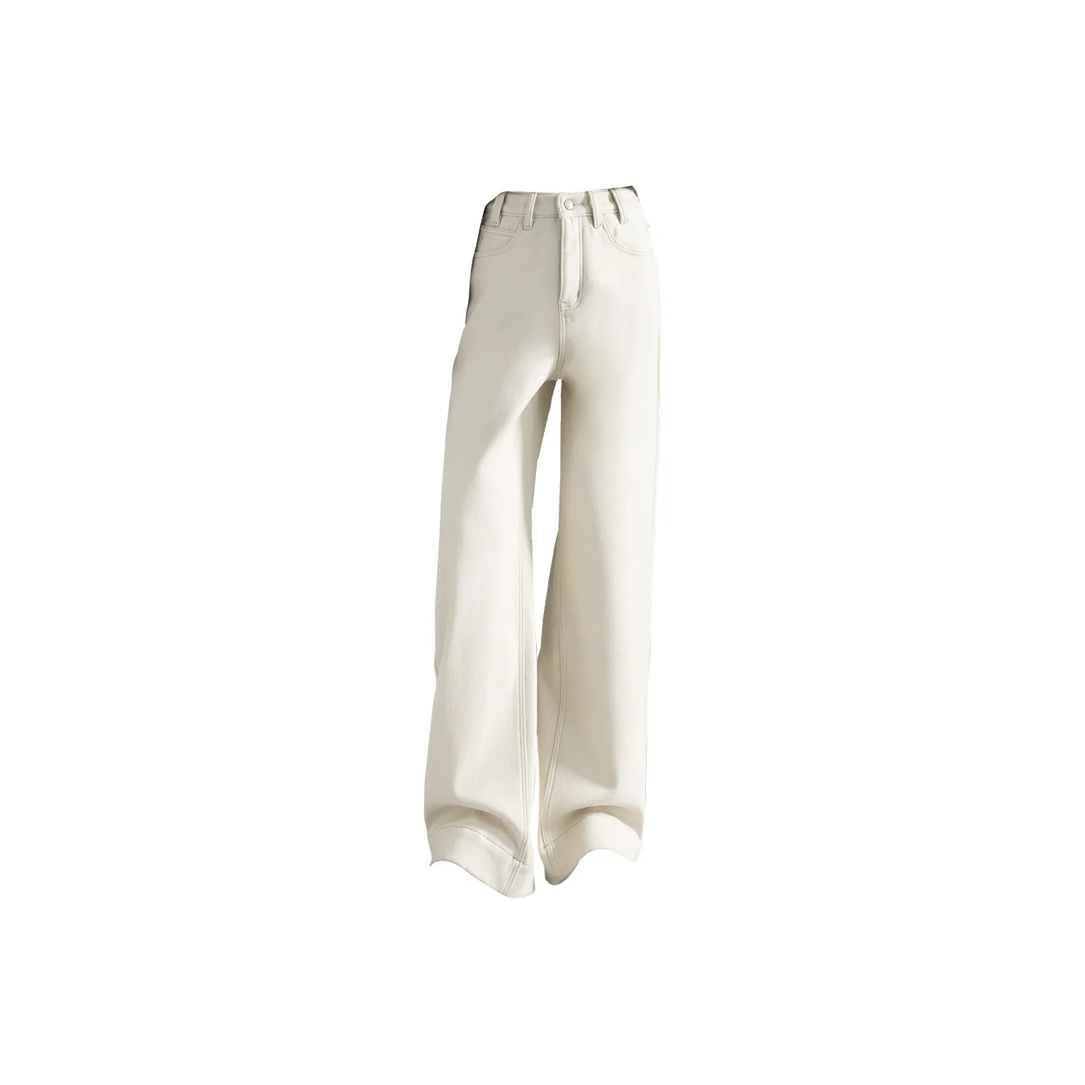 WEIXI Moon Белый Женские Джинсы