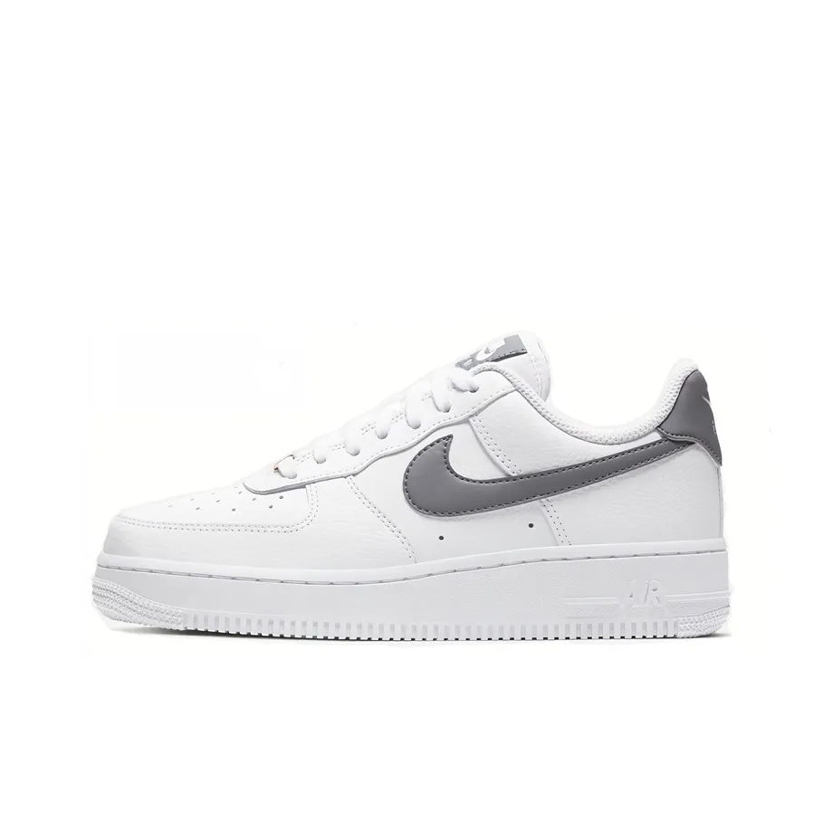 Nike Air FORCE 1 Low Нижняя юбка Резистентный Низкий Топ Кроссовки для скейтбординга Женские Белые