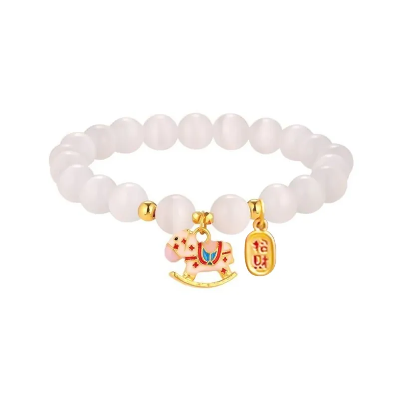 VIVIWELL Стекло Кошачий глаз Браслеты Женские