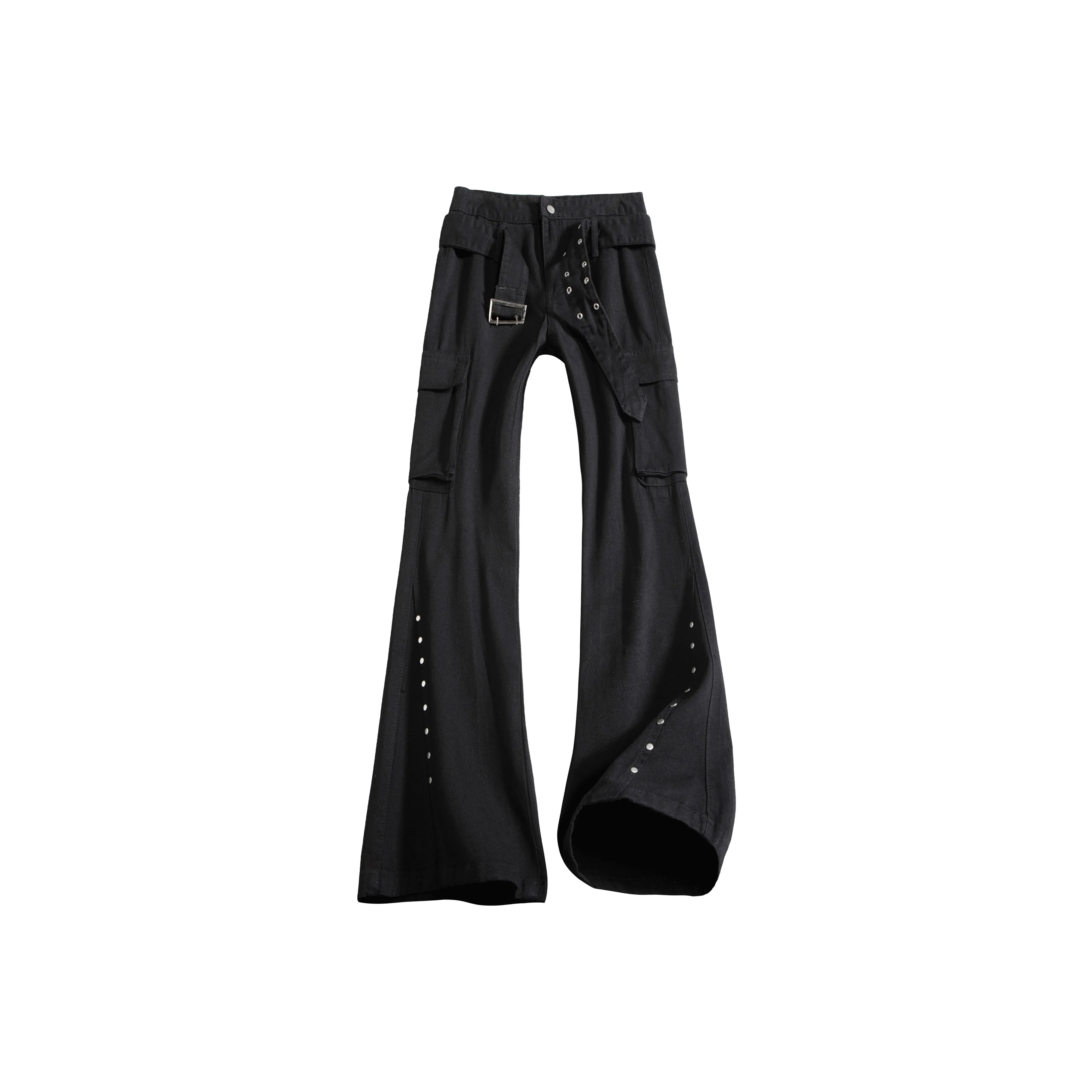 VIPGOOSE Черные Унисекс Джинсы