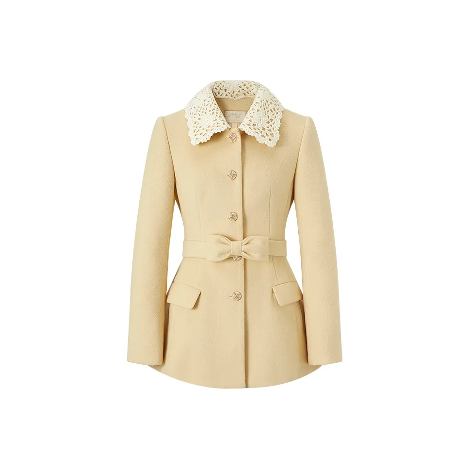 ACAINES Chicken Yellow Женское пальто