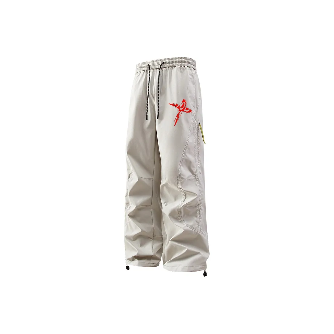 GDRG Белый Унисекс Карго Брюки