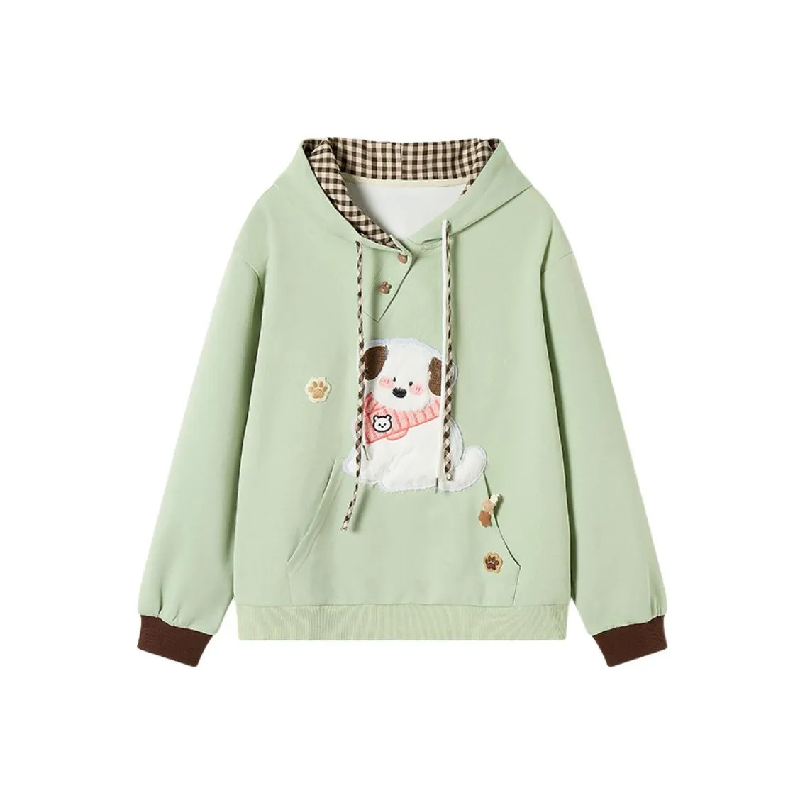 FABRIC PIG Зеленый Женский Свитшот