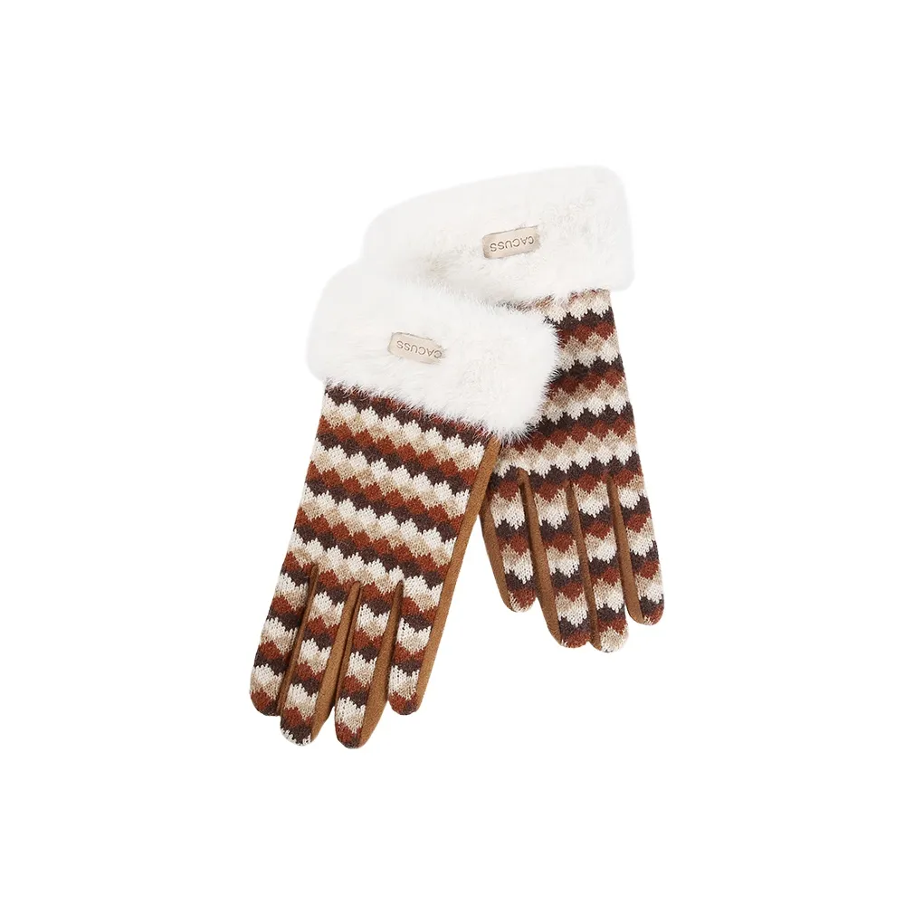 CACUSS Junior Полиэстер Трикотаж Перчатки Женские