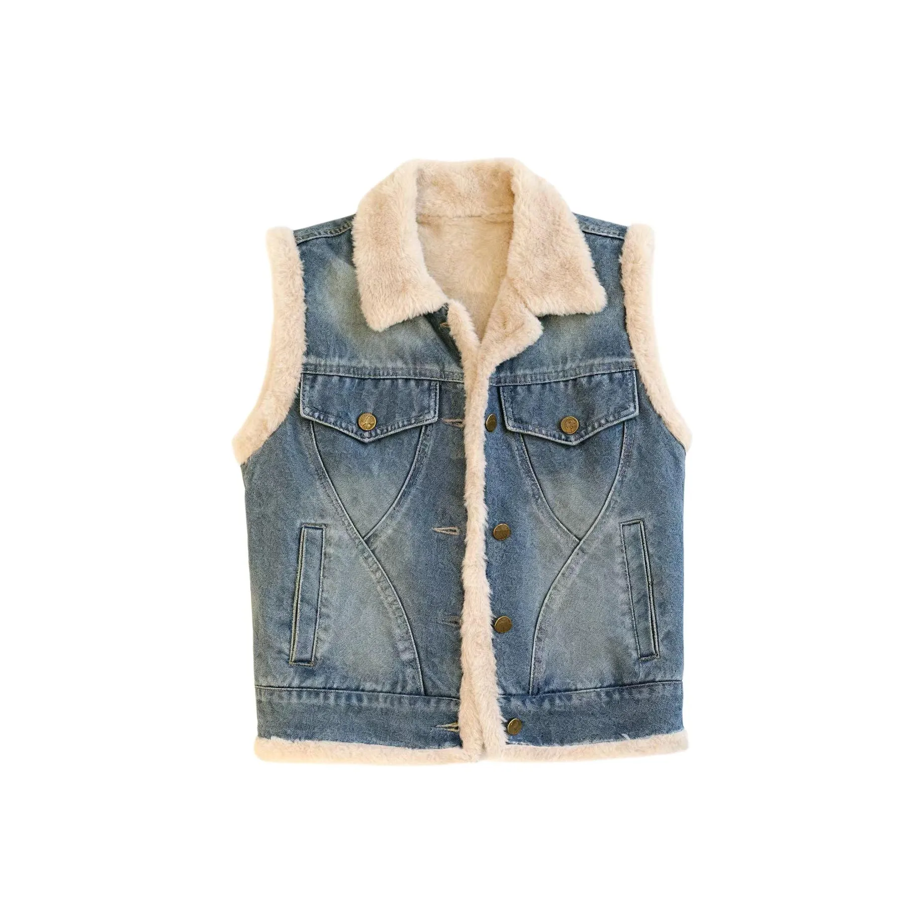 XGXR Синий Женский жилет