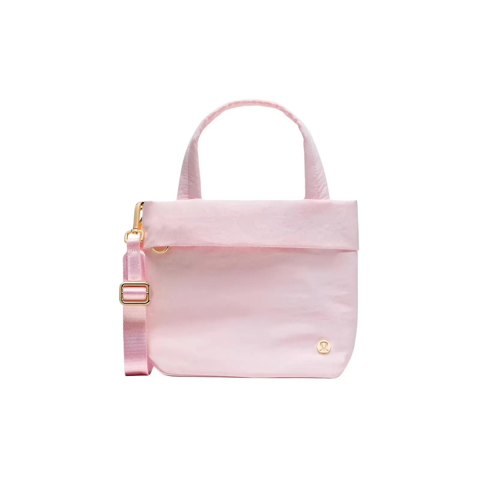 lululemon Переработанный нейлон сумка маленькая женская розовый