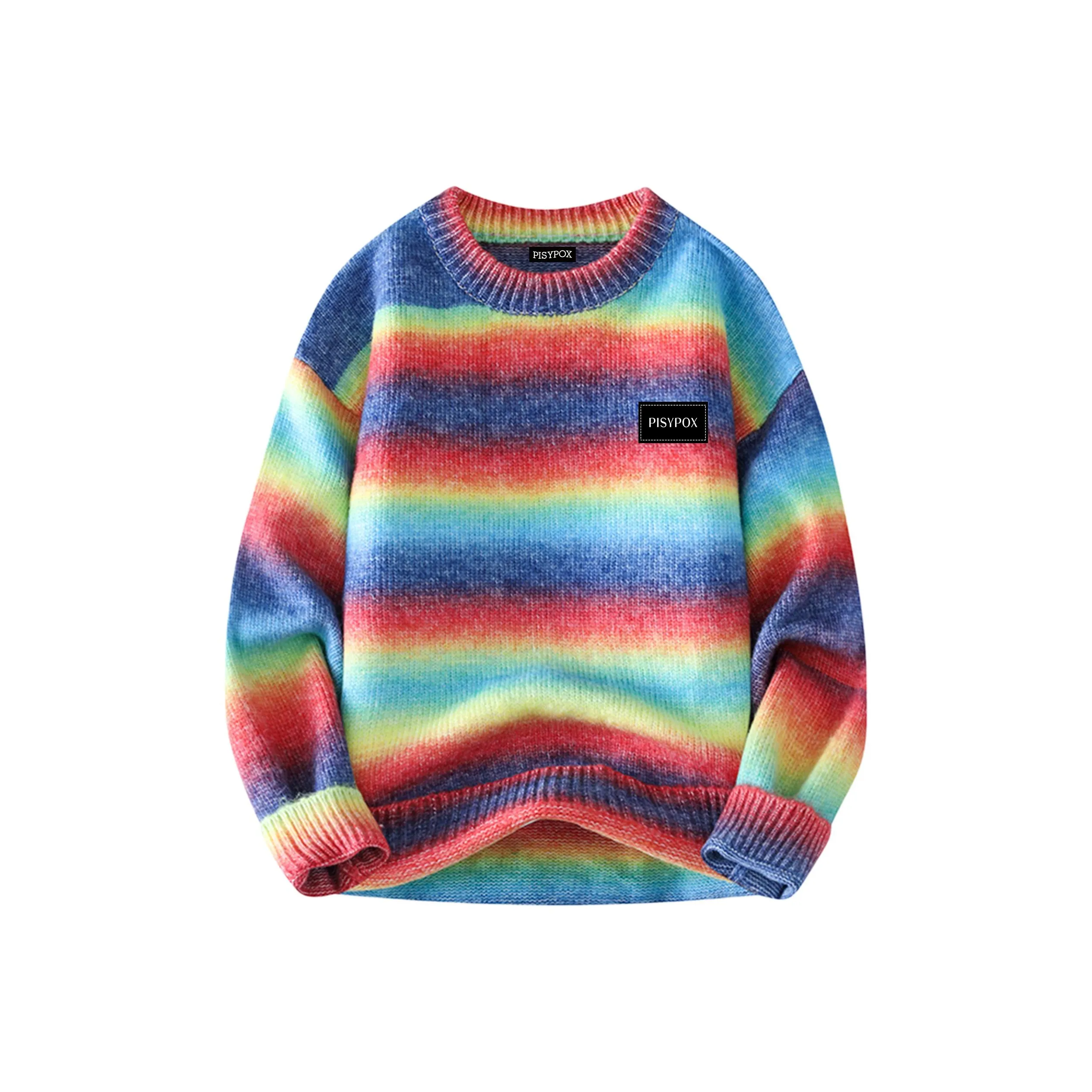 PISYPOX Радужный Мечтательный Унисекс Трикотаж