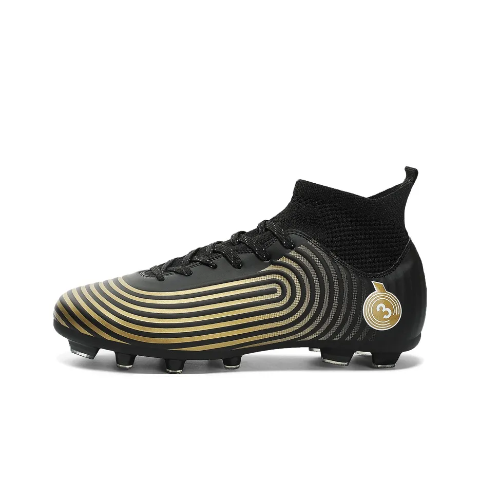 QIUTEXIONG Slip-resistant Anti KICK MID Топ Детские футбольные бутсы Подростки