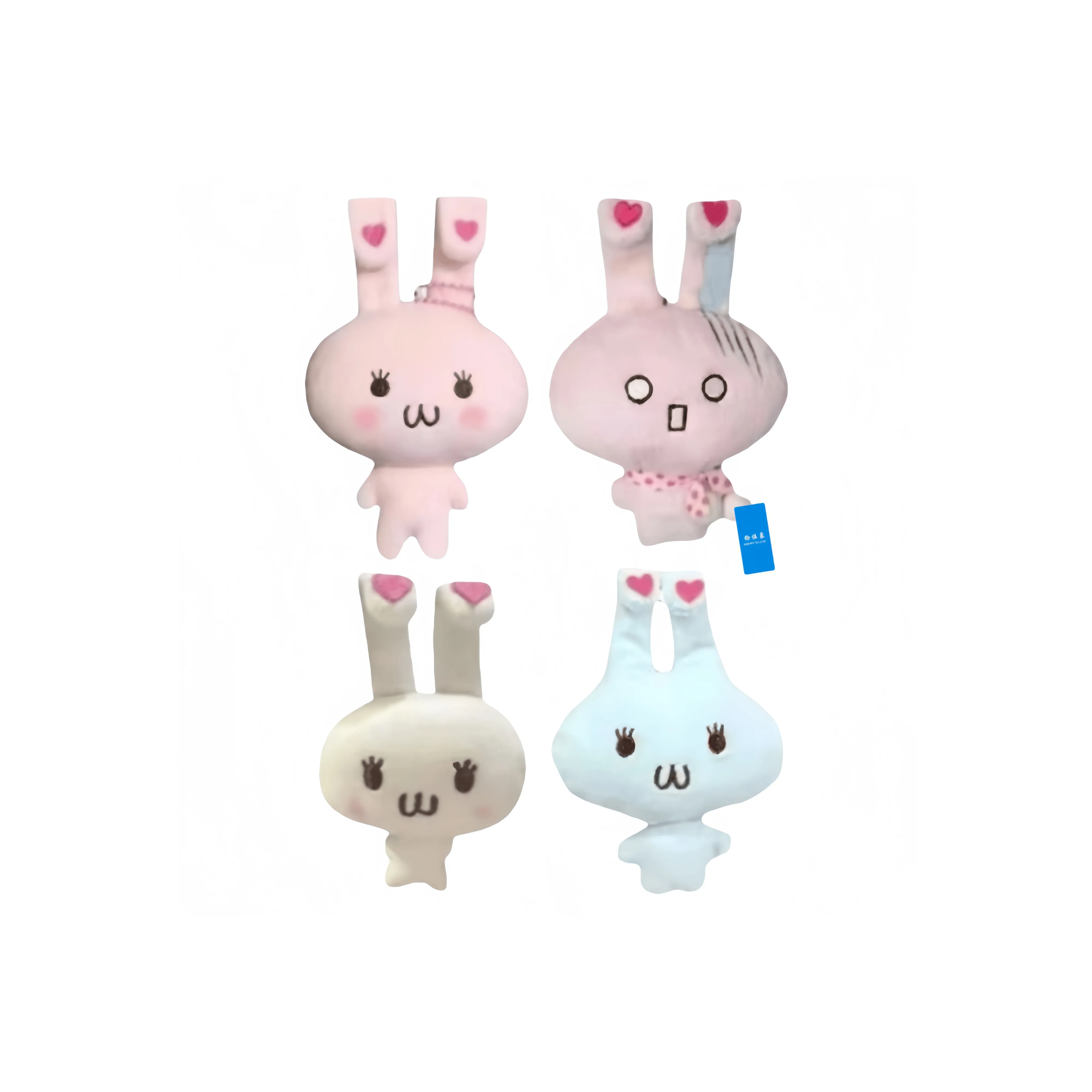 Eleven Elephants Очаровательный Прачечный Кролик Плюшевый Брелок 8 см Высокий