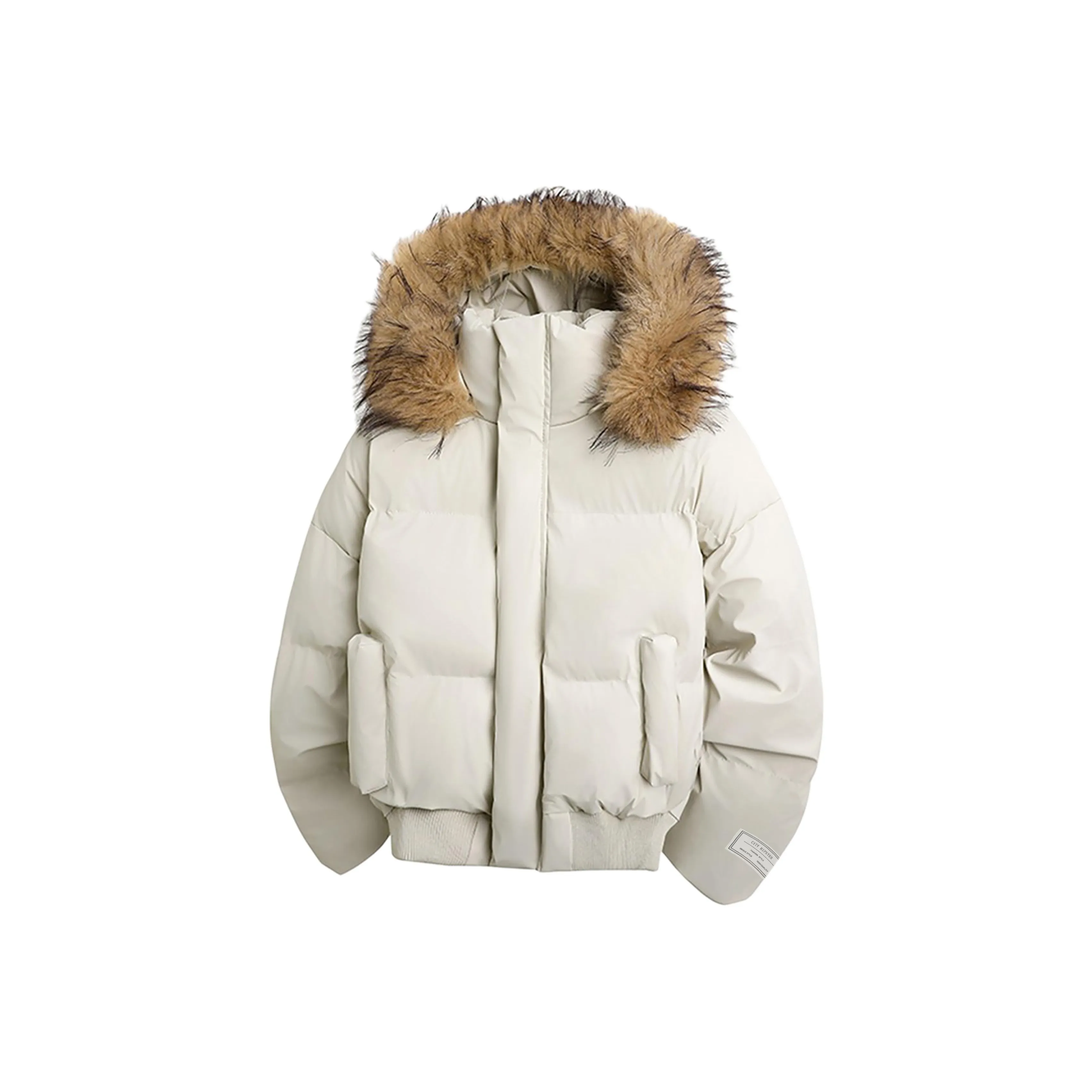 City Hipster Хлопковый пуховик унисекс