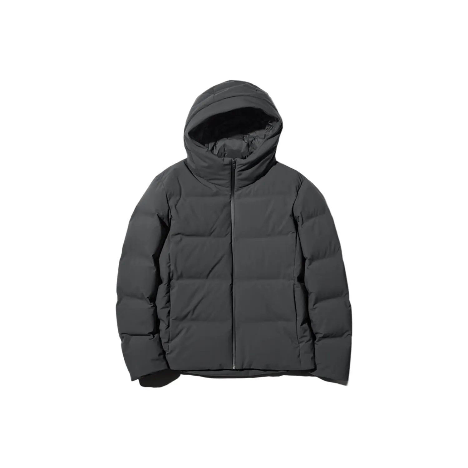 UNIQLO 08 Темно-серый Мужской Пуховик