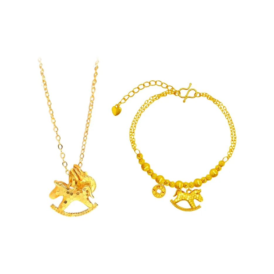 VIVIWELL Золото-покрытое медное ожерелье для женщин