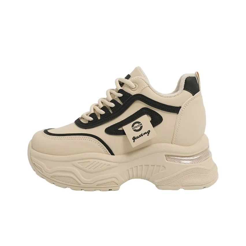 Yalu Preferred Низкие кеды с толстой подошвой Женские