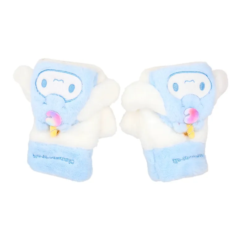 Sanrio Yugui Dog Полиэстер Трикотаж Перчатки Женские