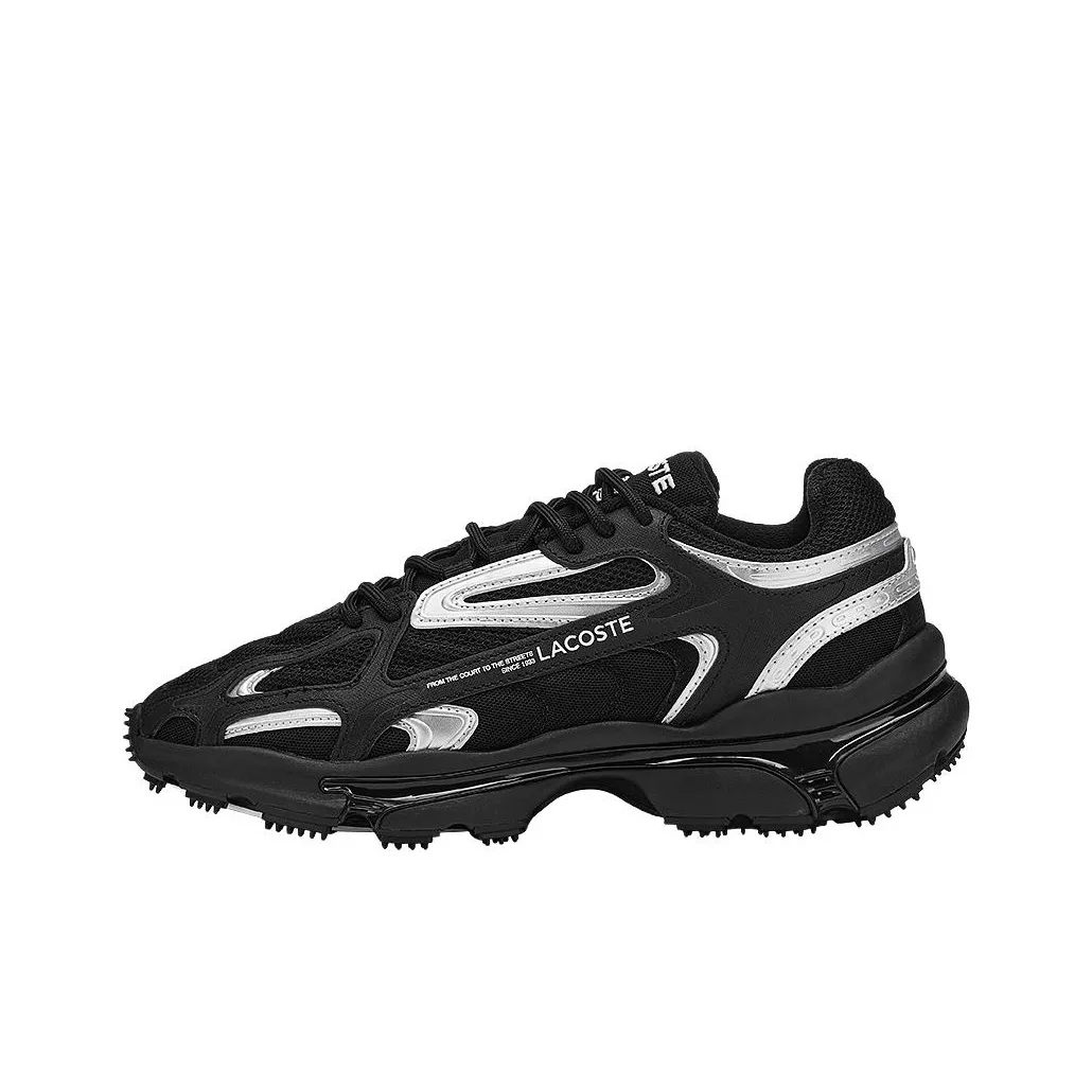 LACOSTE Collaboration Low Топ Кэжуал Мужской Черный