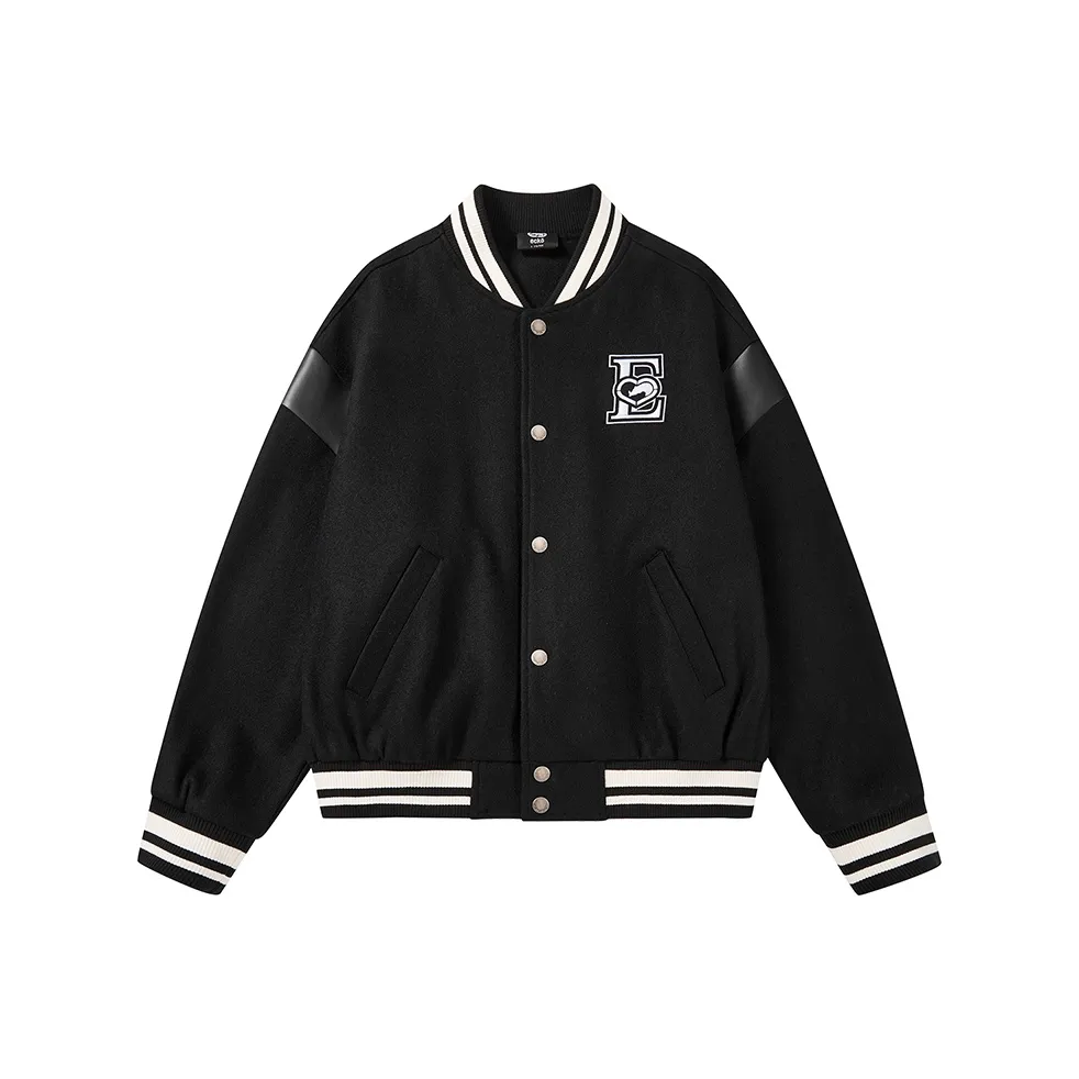 ECKO Бейсбольная куртка Пальто Мужской Черный