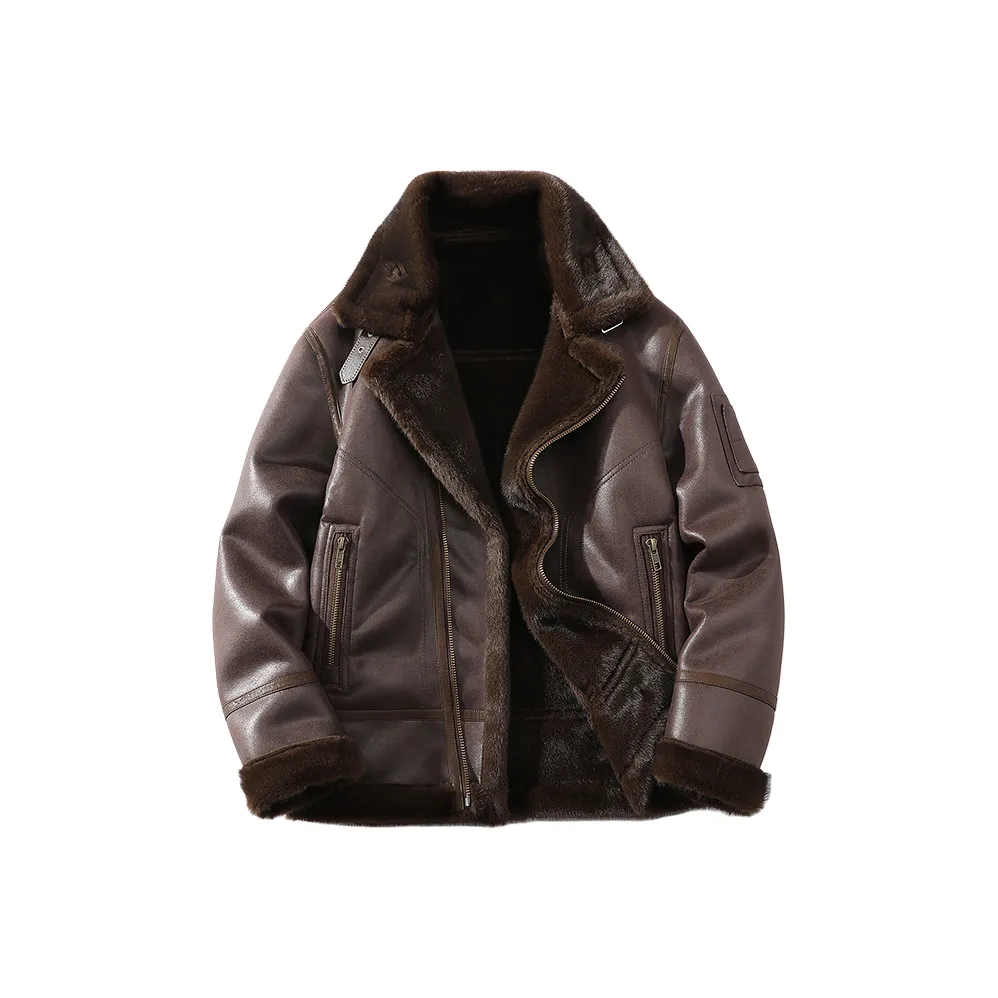 KSEK Темно-коричневые унисекс куртки