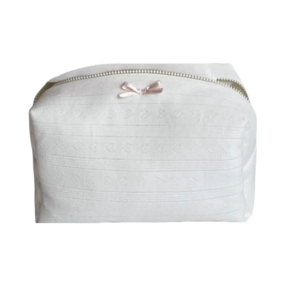 JEANSWEST Полиэстер Путешествие Сумка для хранения Женская Белая