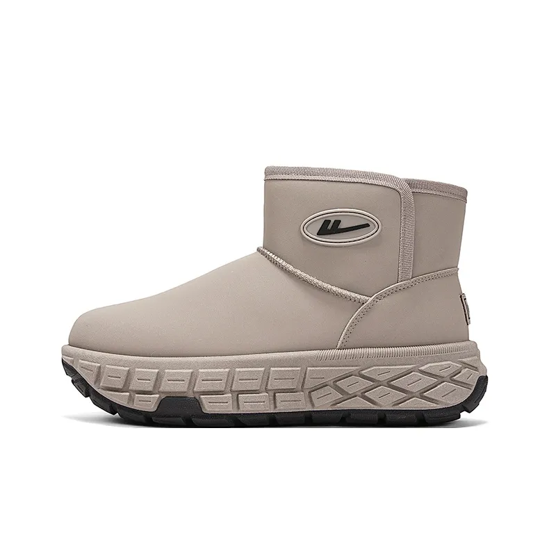 Warrior Термический Высота Увеличивающий Устойчивый к Износу Высокий Топ Утепленная Обувь Унисекс Песочный