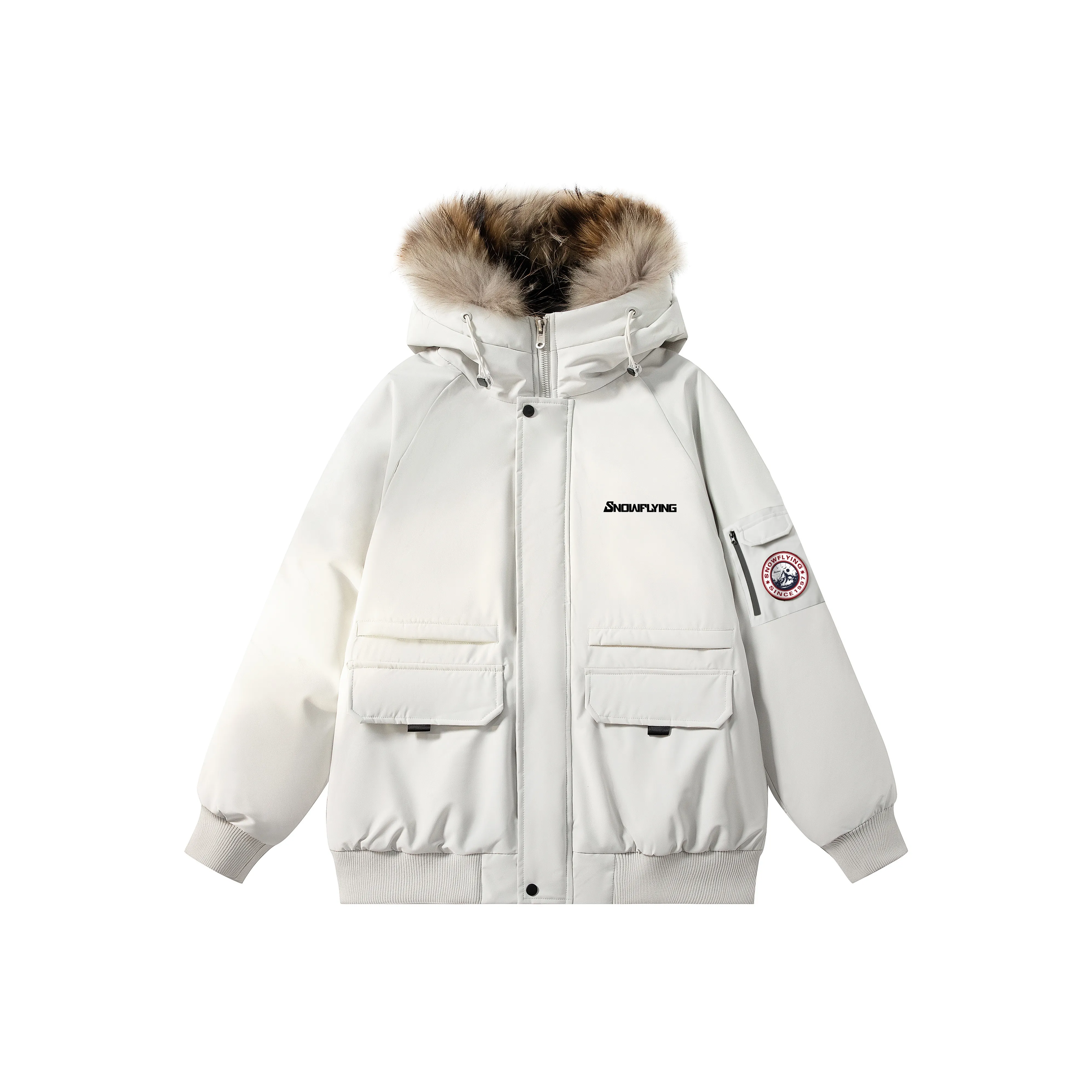 SNOW FLYING Пуховик Пальто Унисекс