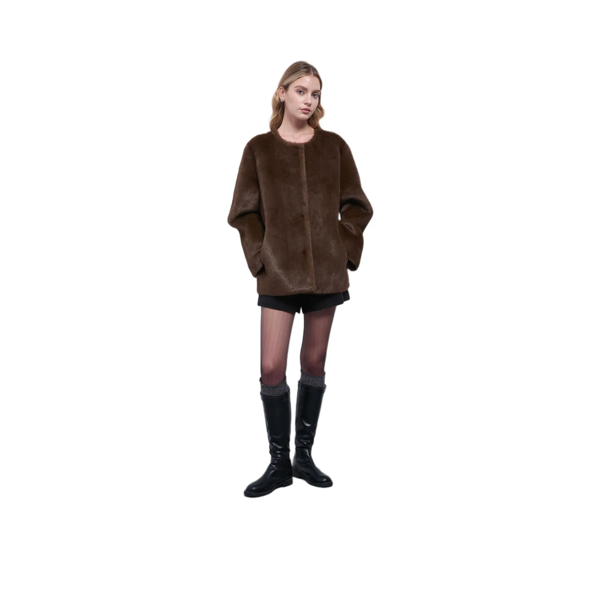 Devanro Женские меховые изделия