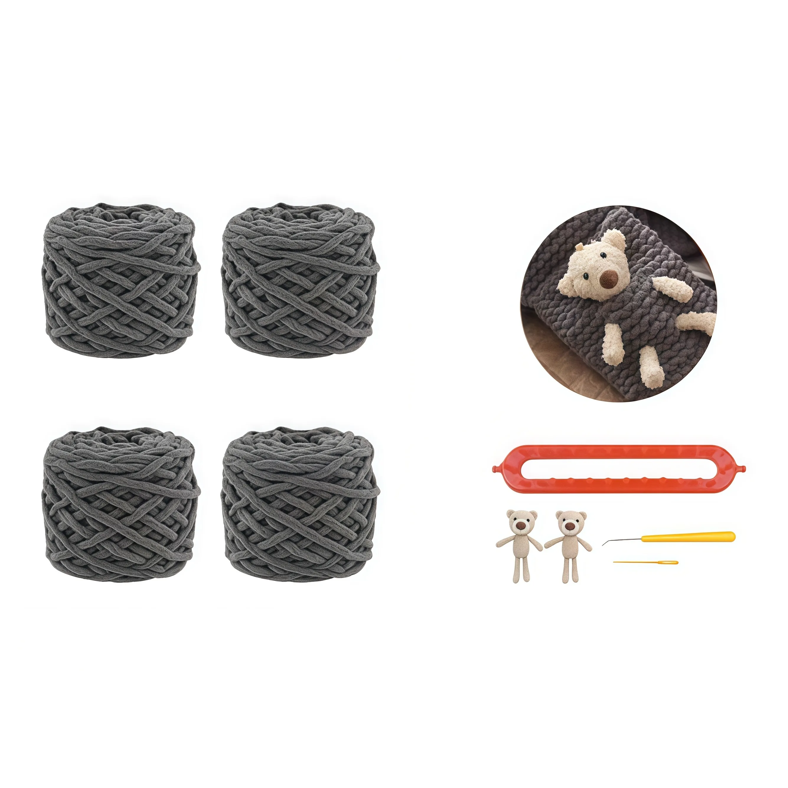 AIQINGCAOZHILIAN(WANJU) Ткацкие станки Наборы для шитья