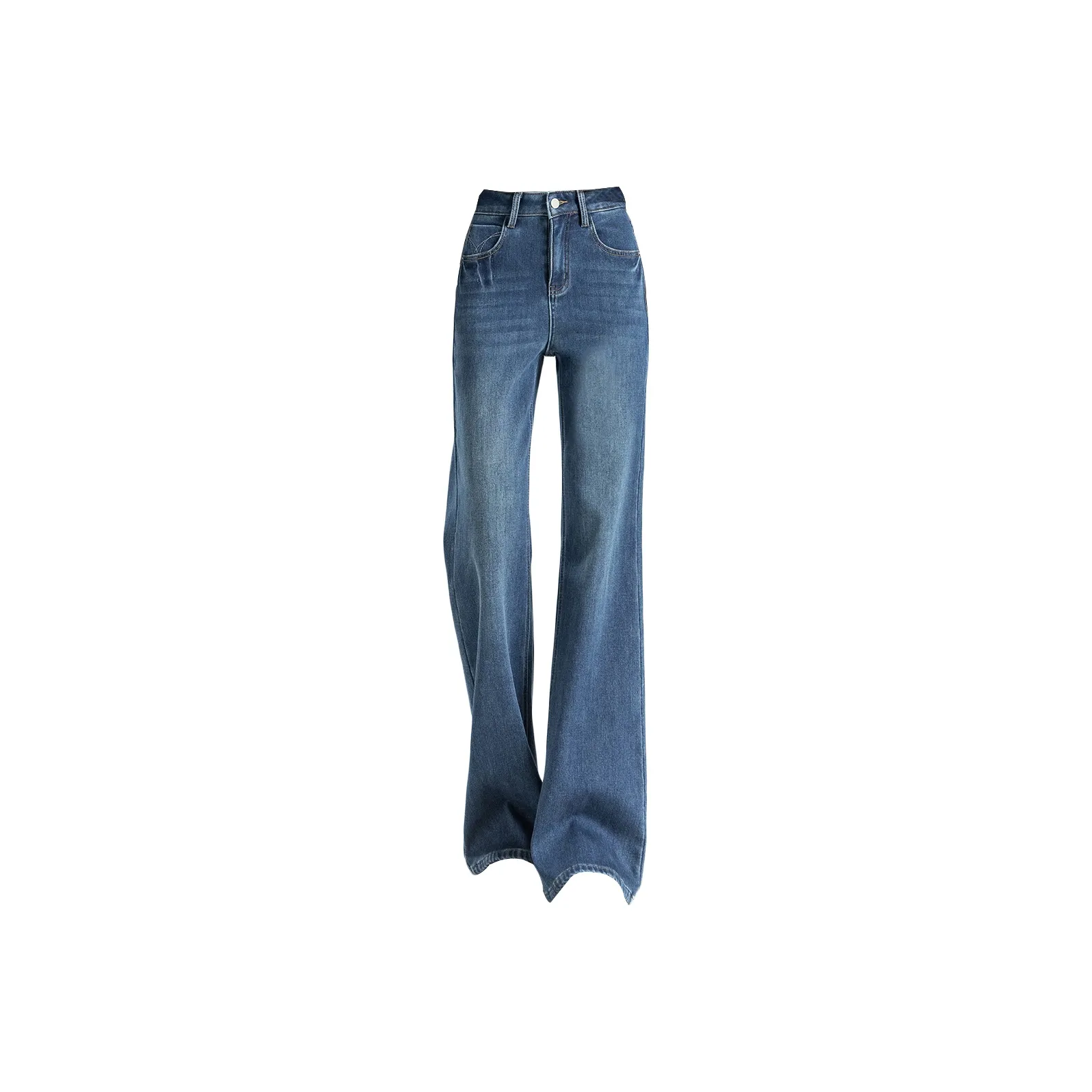 Weixi Джинсовый синий Женские джинсы