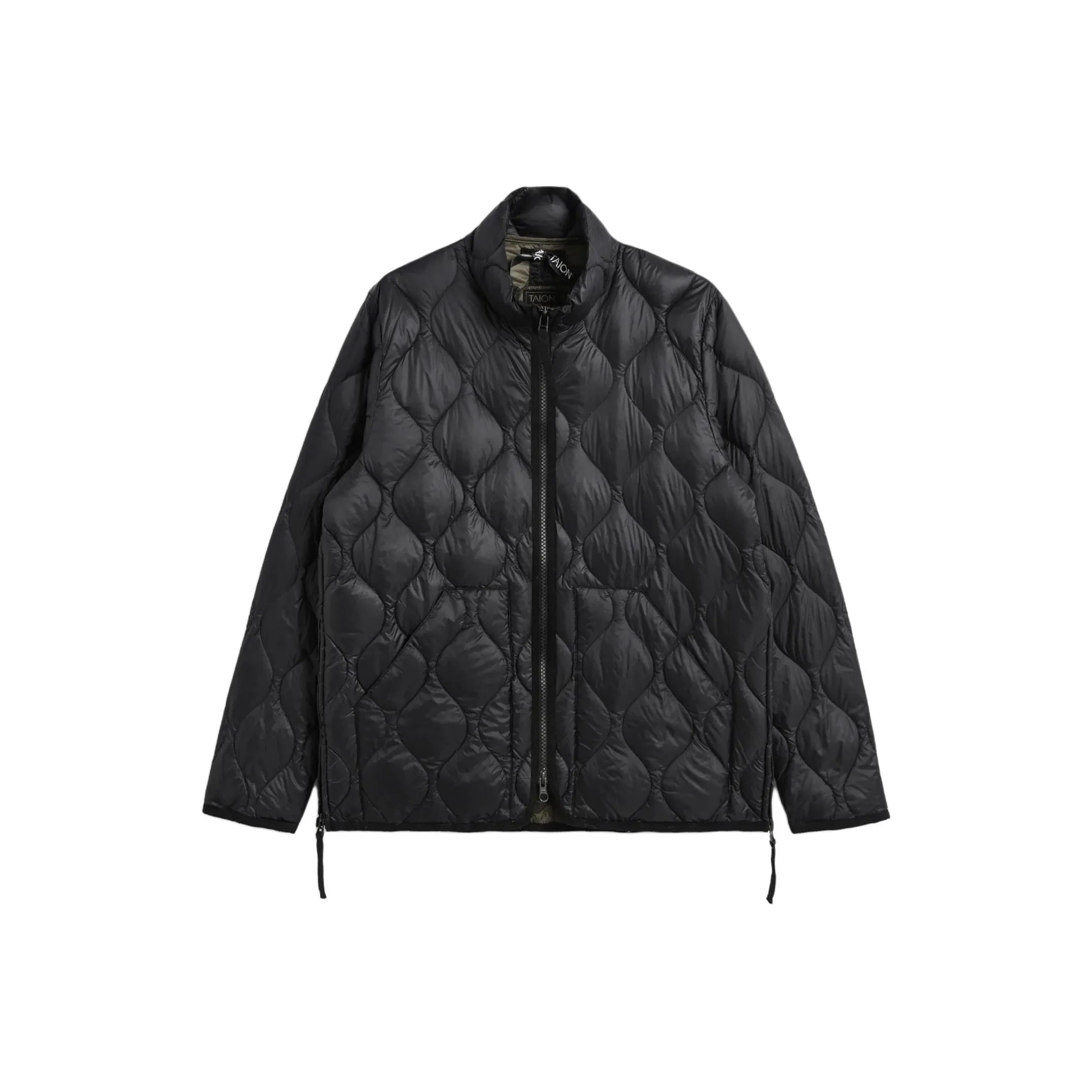 TAION Collaboration Fw25 Военный стиль Пуховик Унисекс